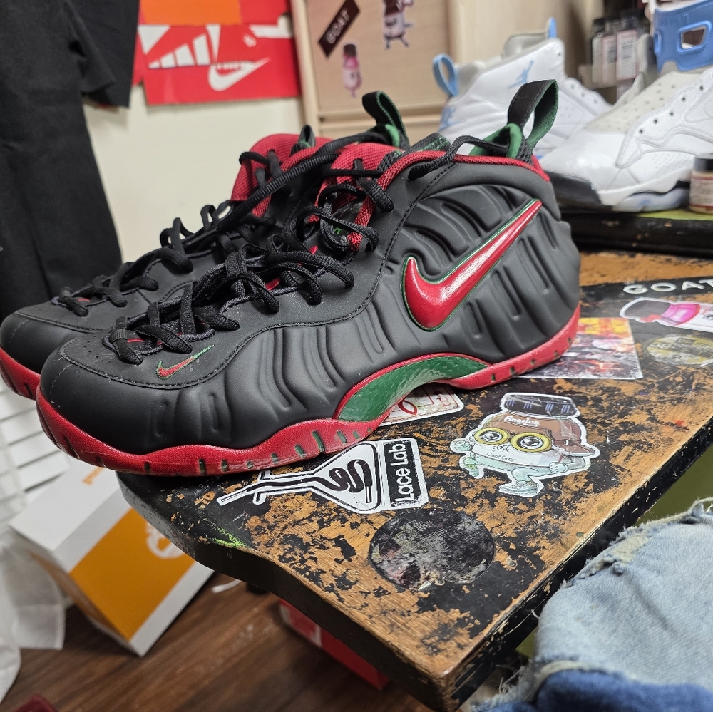 Nike Air Foamposie One Gucci Custom Mens Size 14
